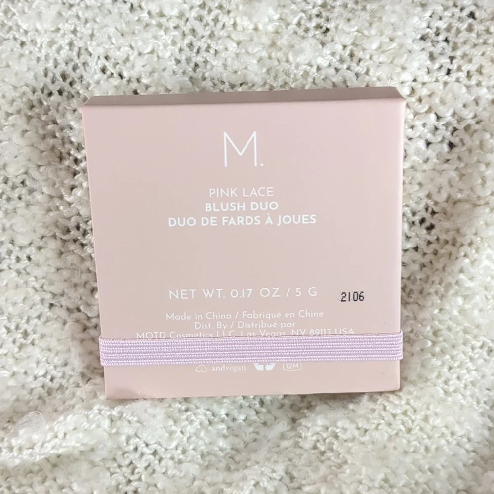 MOTD Blush Duo in Pink Lace, 5g/0.17oz